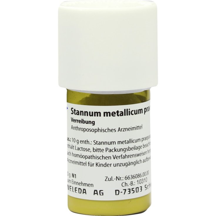 Stannum Metallicum Preparatum D20 Weleda 20g