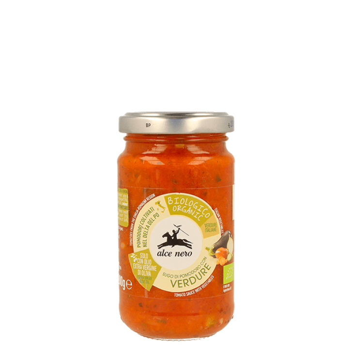 Alce Nero Salsa De Tomate Ecológica Con Verduras 200g