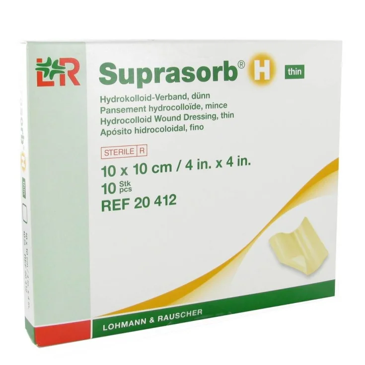 Suprasorb® H Thin Lohmann & Rauscher Italia 10x10cm 10 Piezas