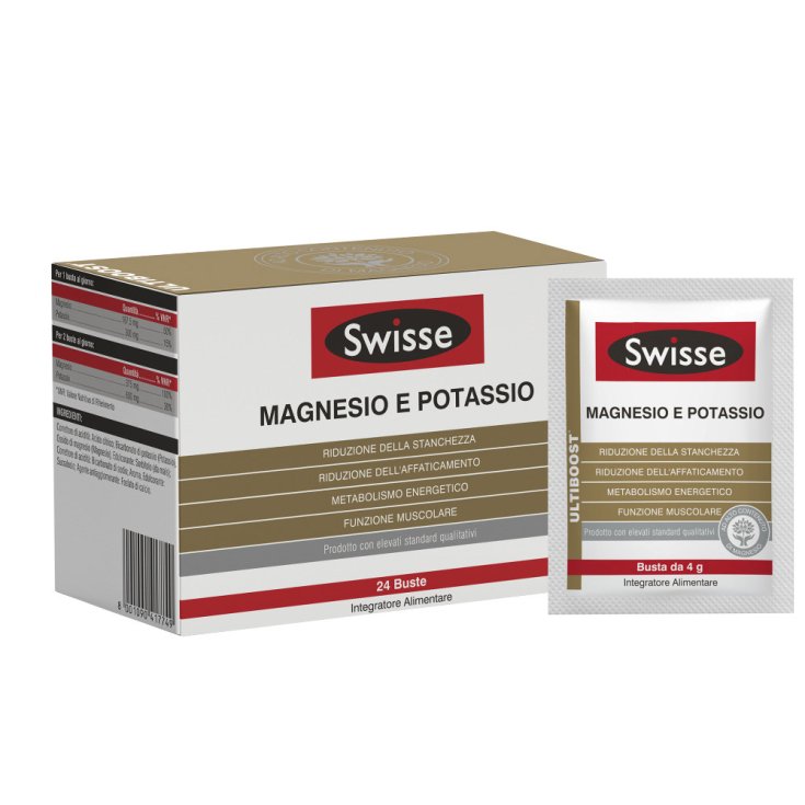 Swisse Magnesio Y Potasio 24 Sobres