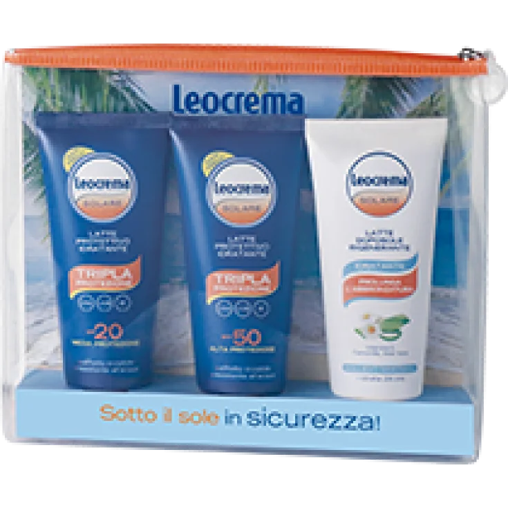 KIT SOLAR DE VIAJE leocrema 3 Piezas