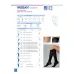 Varisan® Faschion K2 Short Closed Toe Stay-Ups Color Negro Talla 5 Cizeta