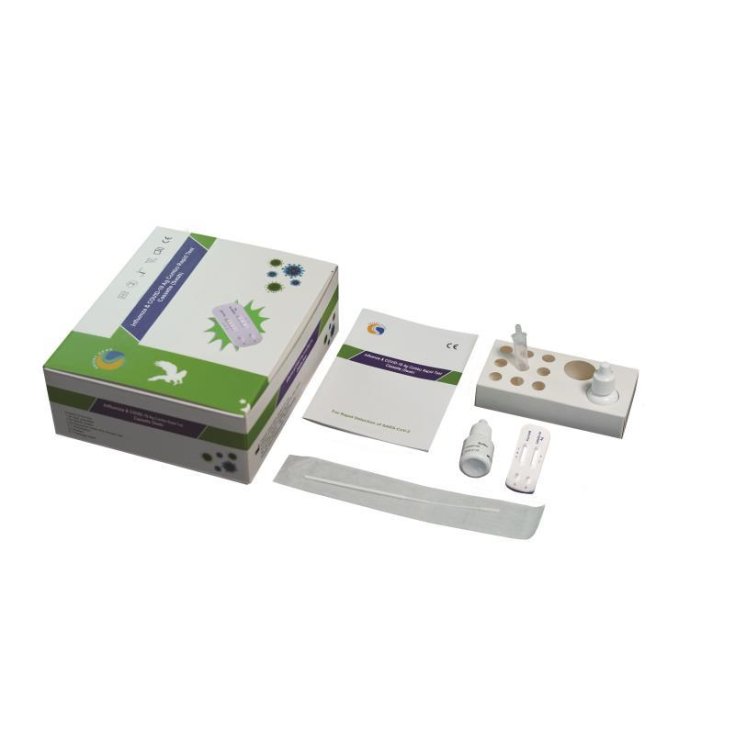 Rapid Antigen Swab AG Combo Influenza & Covid-19 20 Test