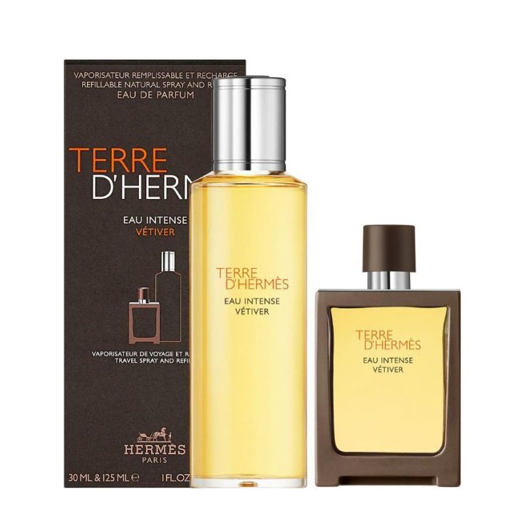 Terre D'Hermes Eau Intense Vetiver Eau De Parfum Hermes 30ml + Recarga 125ml