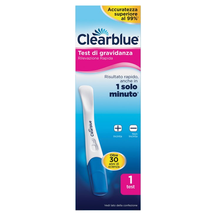 Prueba de embarazo Clearblue® 1 prueba