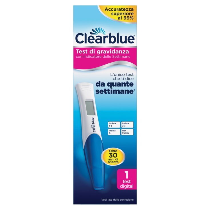 Prueba de embarazo digital Clearblue® 1 prueba