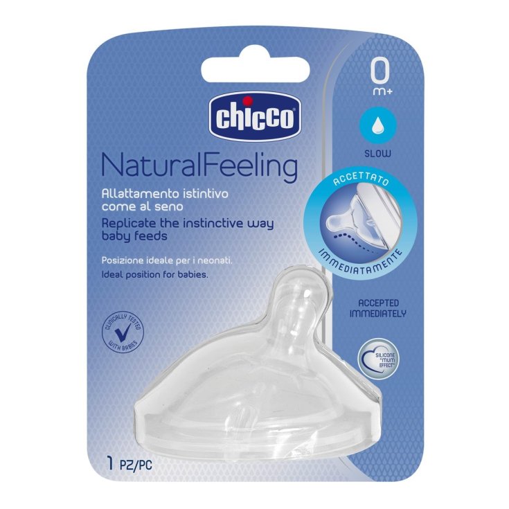 Tetina NaturalFeeling 0m + (Flujo Lento) Chicco®