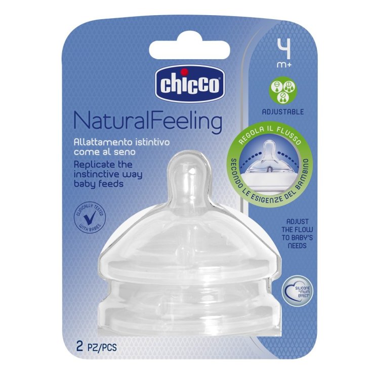 Tetina NaturalFeeling 4m+ (Flujo Regular) Chicco® 2 Piezas