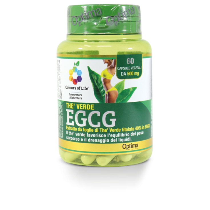 Té Verde EGCG Colors Of Life® Optima Naturals 60 Cápsulas