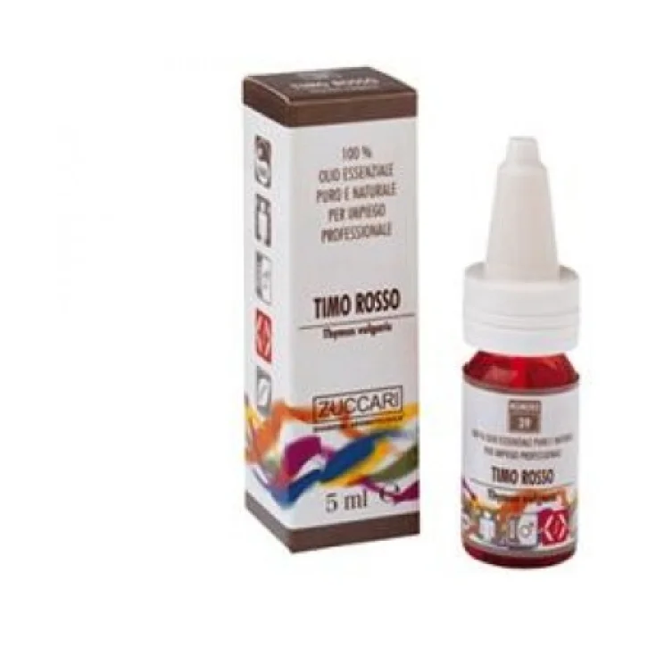 Aceite Esencial Natural Tomillo Rojo Zuccari 10ml