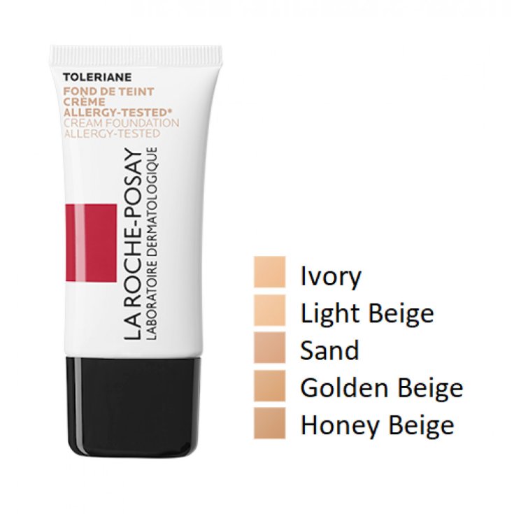 Toleriane Fundación Crema 04 Beige Dorado La Roche Posay 30ml