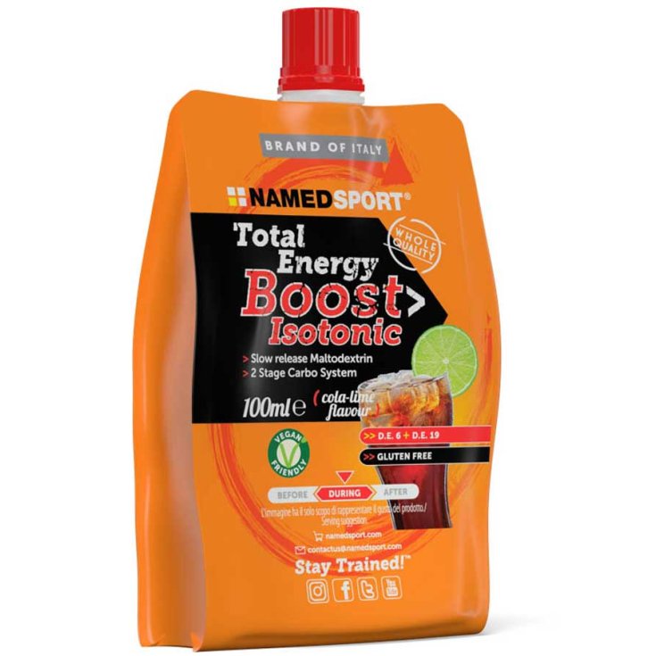 Total Energy Boost Isotonic Cola / lima NamedSport® 100ml