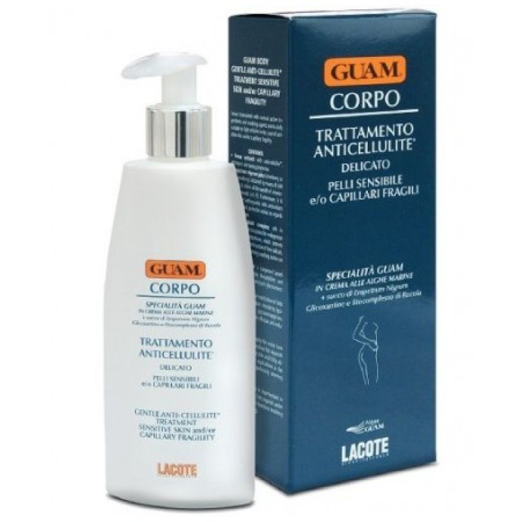 Tratamiento Anticelulítico Delicado Piel Sensible Y/o Capilares Frágiles Guam Corporal 200ml