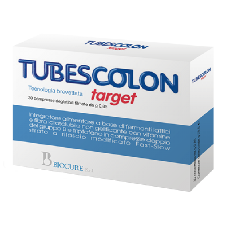 Tubos Colon Target Biocure 30 Comprimidos