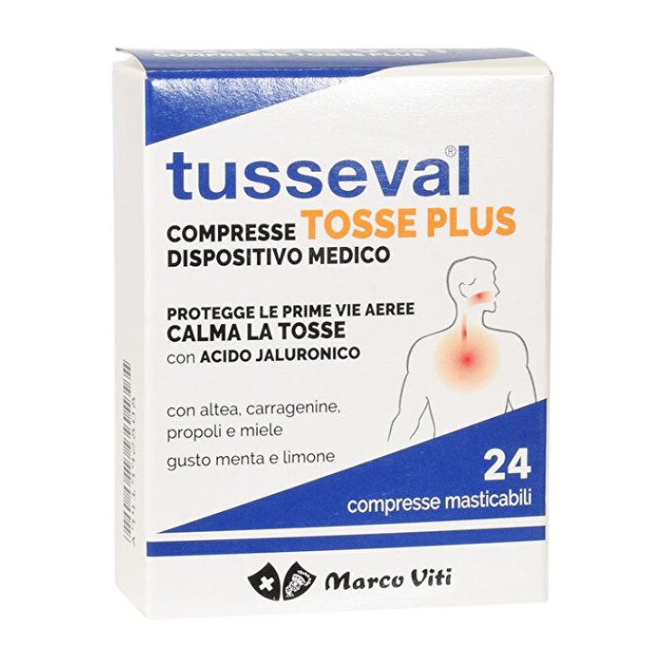 Tusseval® Plus Comprimidos Marco Viti 24 Comprimidos