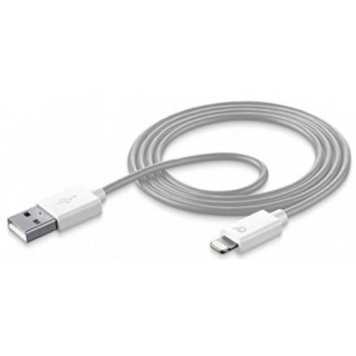 Cable USB #Stylecolor - Lightning Cellularline 1 Cable de Datos Blanco