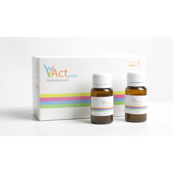 V Act Plus Multivitamínico V-Pharma 10 Viales 10ml