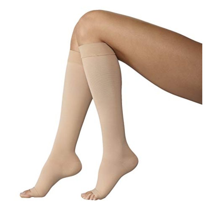 Varisan® Etheré Normal Rodilla-Altos Punta Abierta Color Negro Talla 4 Cizeta 1 Par
