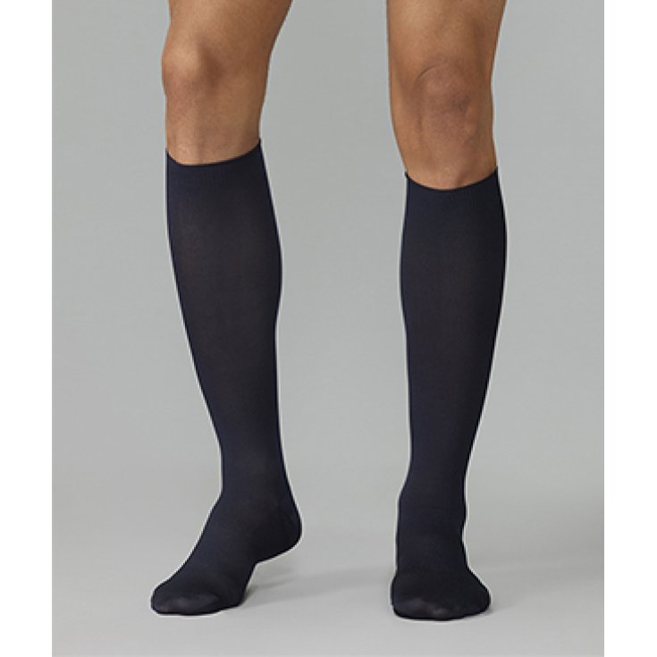 Varisan® Lui Hombre Medias Hasta La Rodilla Algodón Negro 4 Cizeta