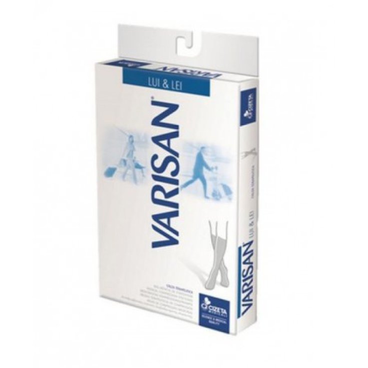 Varisan® Lui & Lei Medias Seda 15-20mmHg Color Gris Talla 1 Cizeta