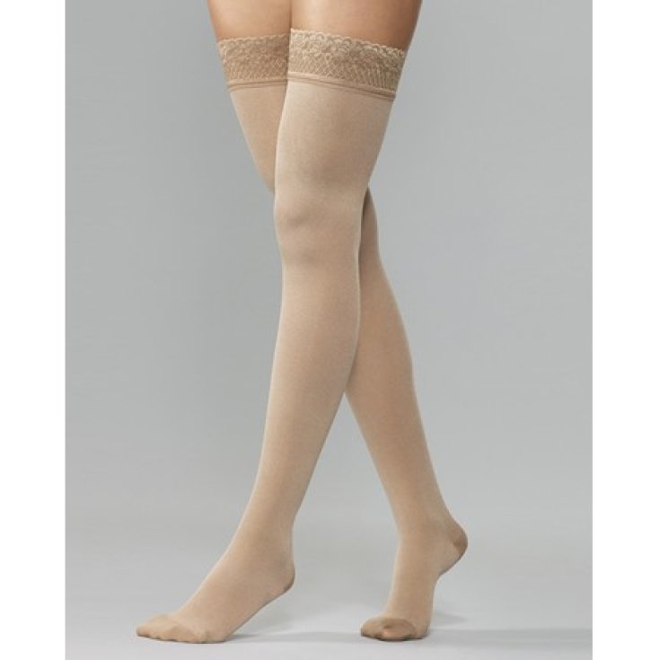 Varisan® Soft Stay-up 15-20 mmHg Punta cerrada Color en polvo Talla 3 Cizeta