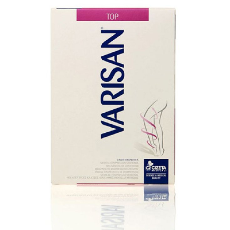 Varisan® Top K1 Punta Abierta Stay Ups Color Beige Talla 4 Cizeta