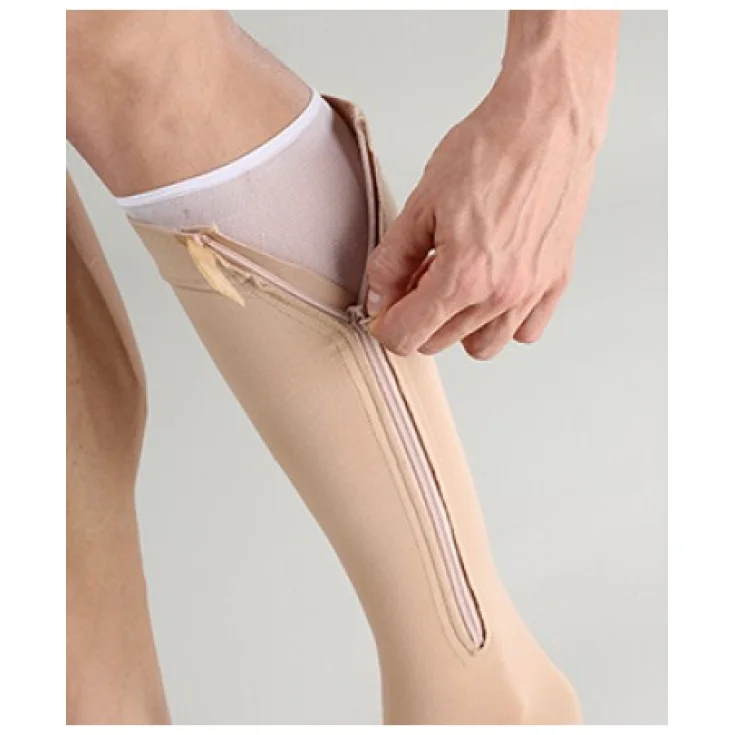 Varisan® Top Ulcer-Kit Medias hasta la rodilla C2 Punta abierta Normal Izquierda Talla 2 Cizeta