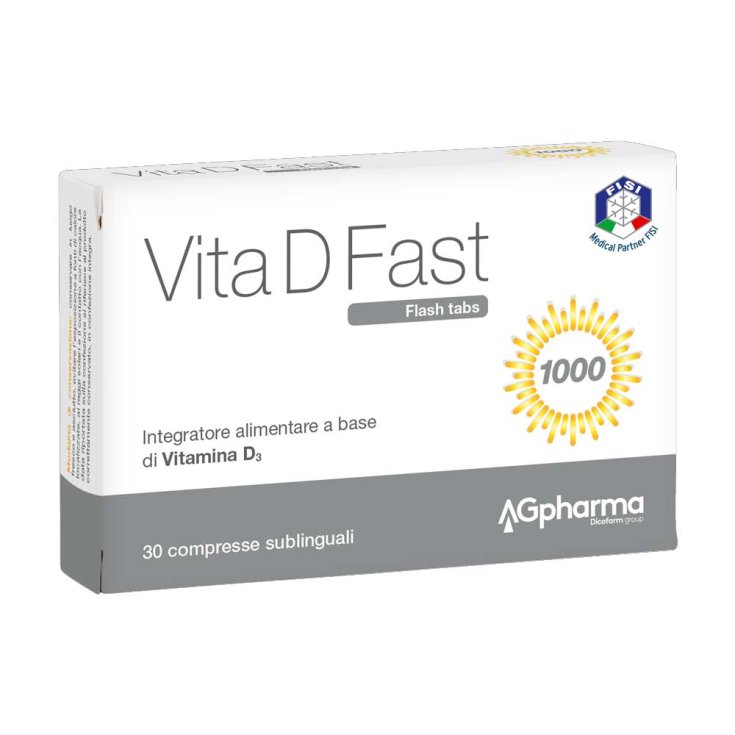Vita D Fast AGPharma 30 Comprimidos
