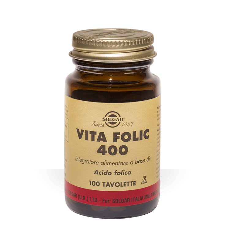 Vita Folic 400 Solgar 100 Comprimidos