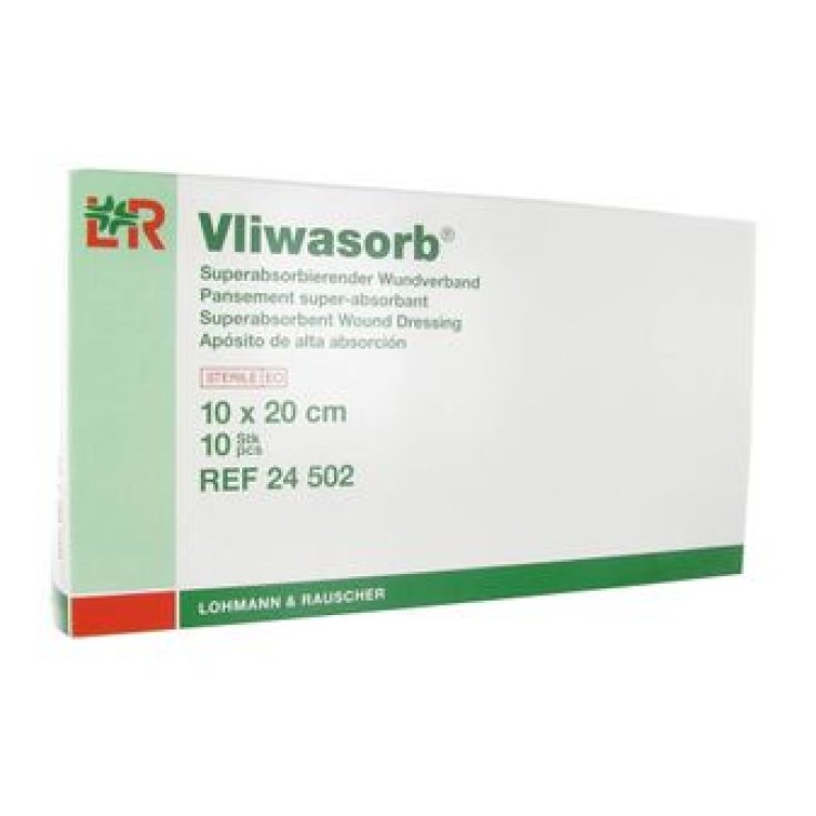 Vliwasorb® Apósito Super Absorbente 10x20cm Lohmann & Rauscher 10 Piezas