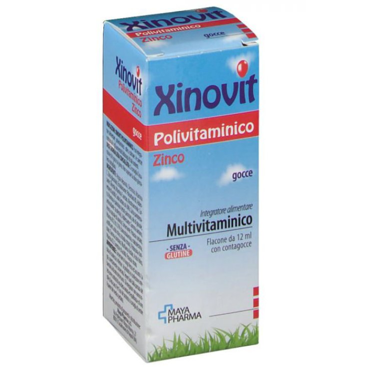 Xinovit Gotas Polivitaminas Zinc Maya Pharma 12ml