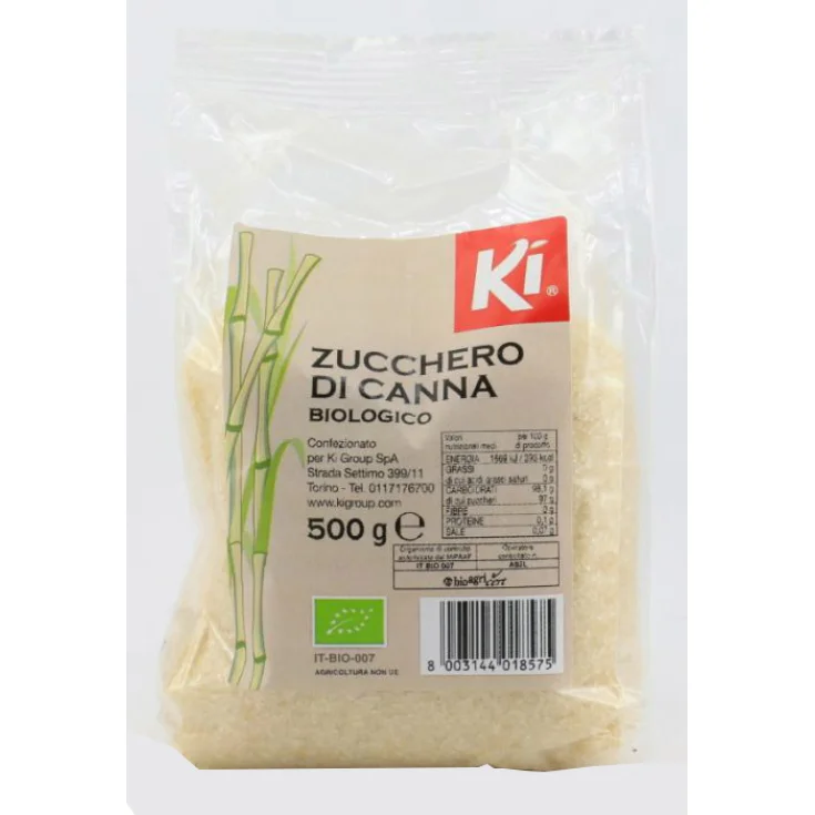 AZÚCAR DE CAÑA Bio Raw KI® 500g