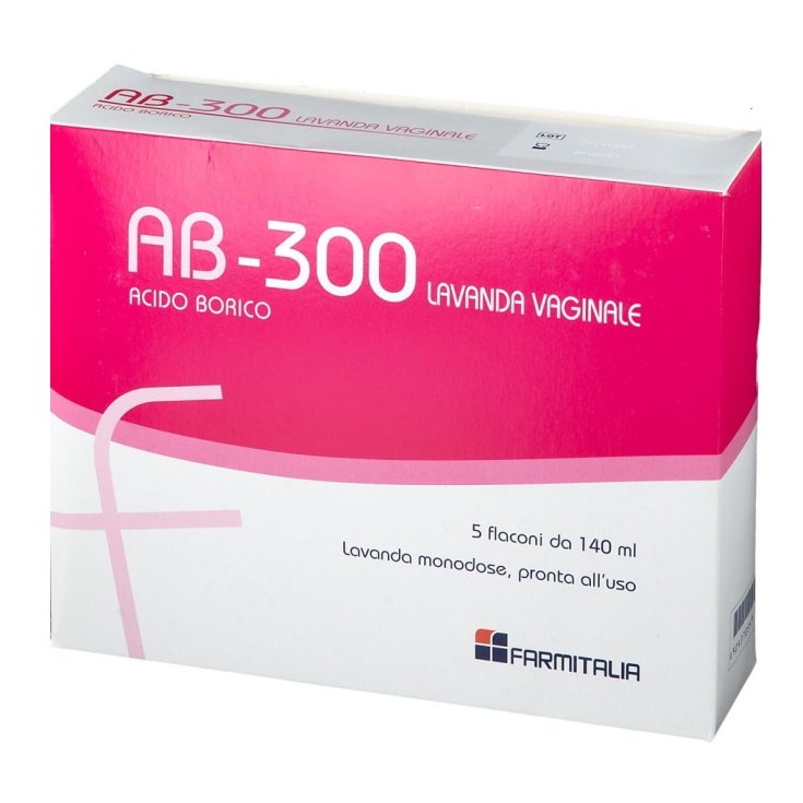 AB-300 Farmitalia Lavanda Vaginal 5 frascos de 140ml