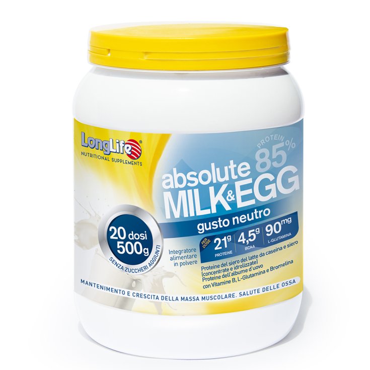 Absolute Milk & Egg 85% Long-Life Sabor Neutro 500g