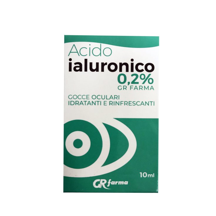 Ácido Hialurónico 0,2% GR Farma Colirio 10ml