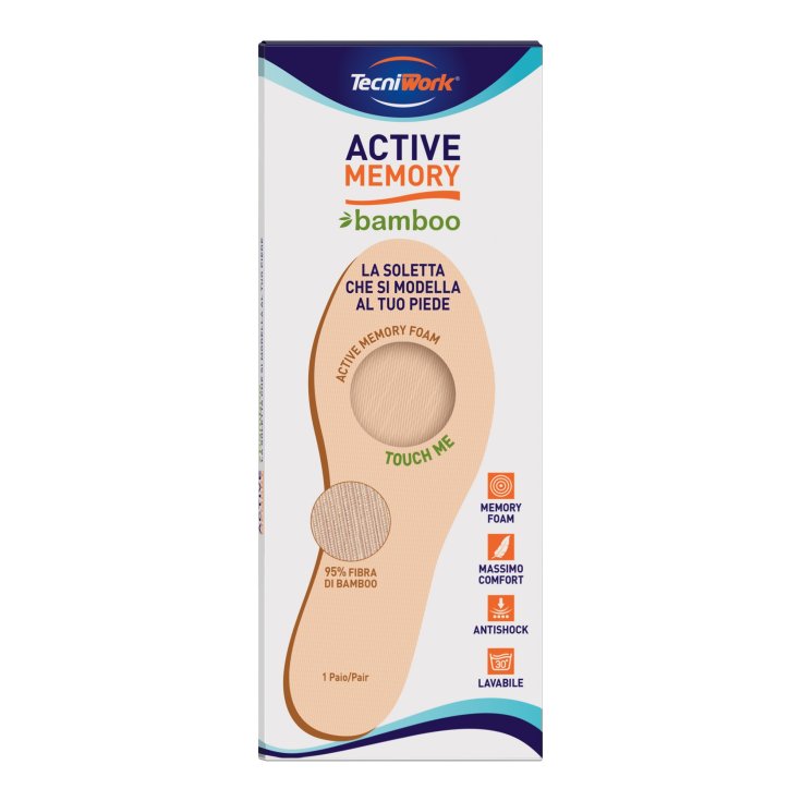 Plantilla Active Memory Bamboo Tecniwork® 1 Par Talla 35