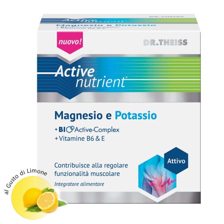 Nutriente Activo Magnesio Y Potasio Dr. Theiss 20 Sobres