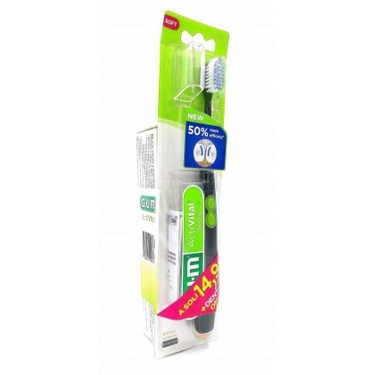 ActiVital Sonic GUM Cepillo de dientes eléctrico + Pasta de dientes