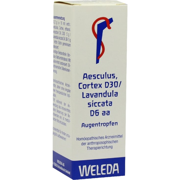 Aesculus Cortex D30 / Lavandula Siccata D6 Weleda 10ml