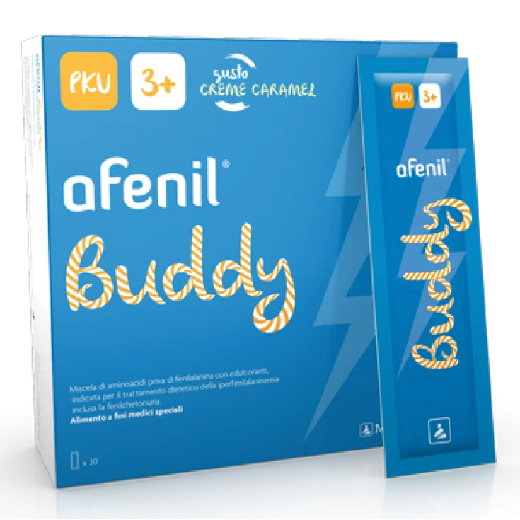 Afenil Buddy Crema Caramelo MEDIFOOD 30 Sobres