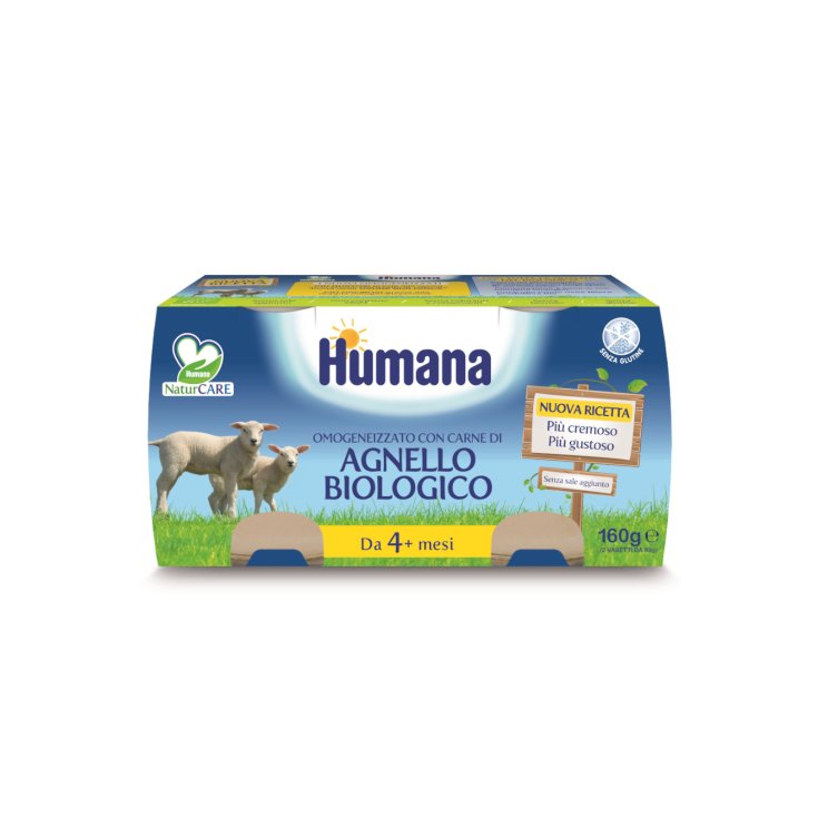 Cordero Orgánico Humana 2x80g