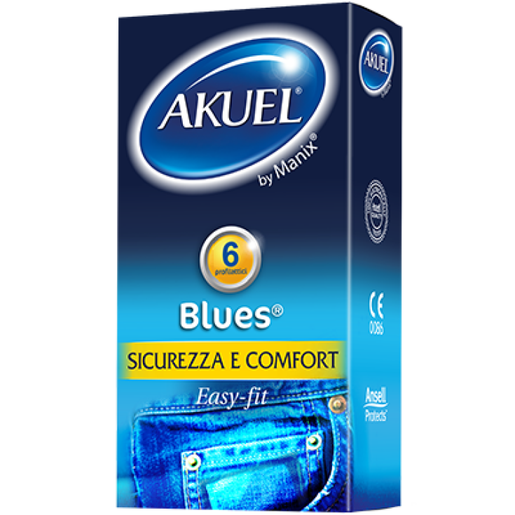 Akuel Blues 6 Preservativos