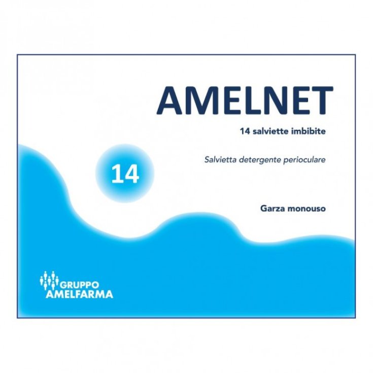 Amelnet Gasas Desechables Amelfarma 14 Toallitas Empapadas