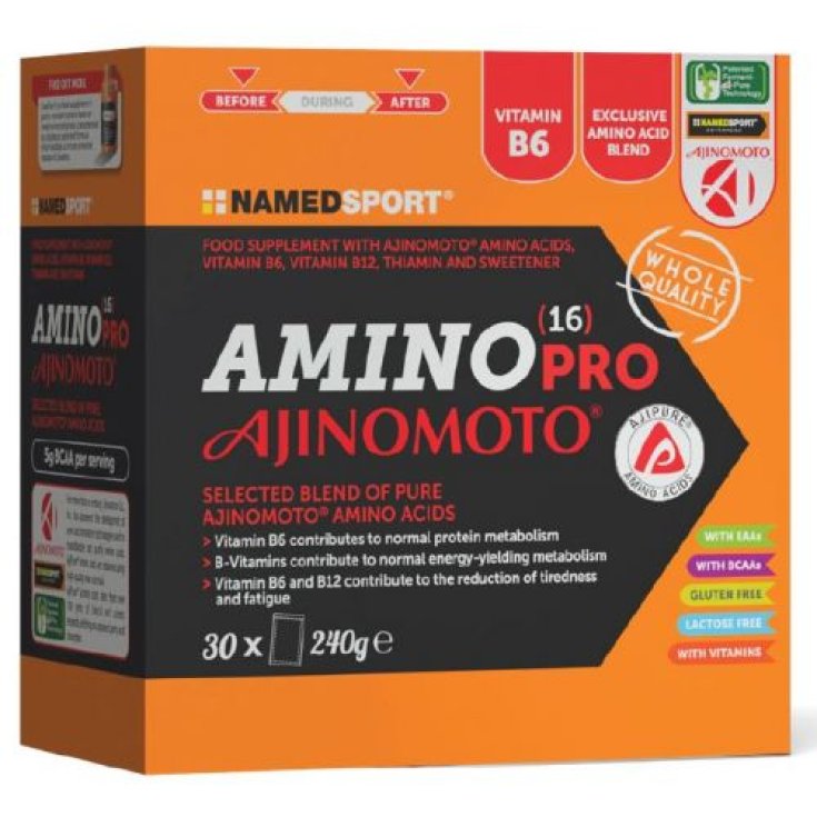 Amino 16 Pro Ajinomoto NamedSport 30 Sobres