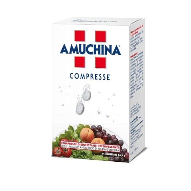 Amuchina Angelini 24 Comprimidos Efervescentes Desinfectantes