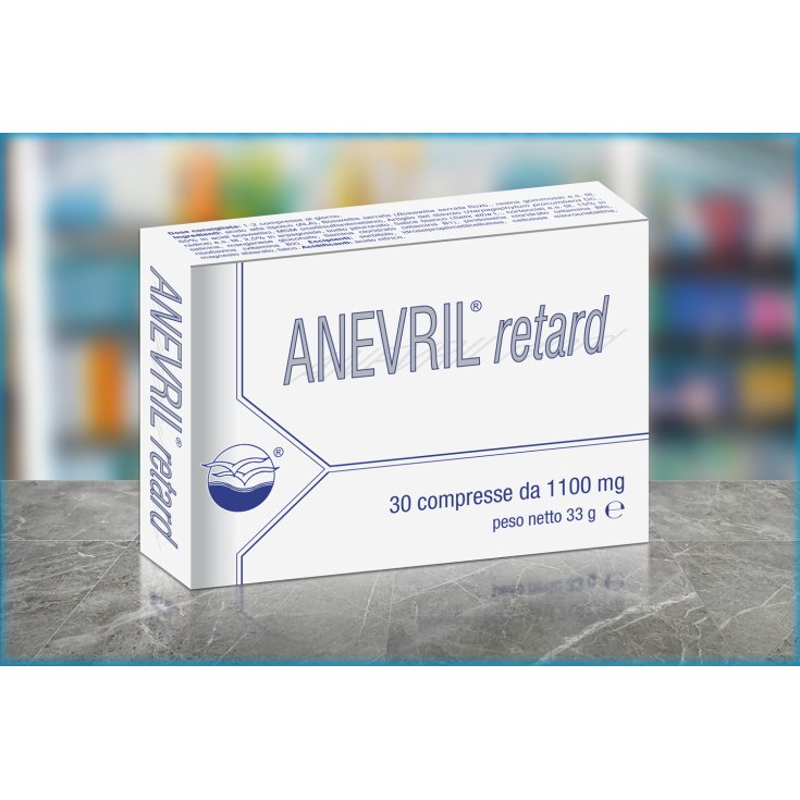 ANEVRIL Retard Farma Valens 30 Comprimidos