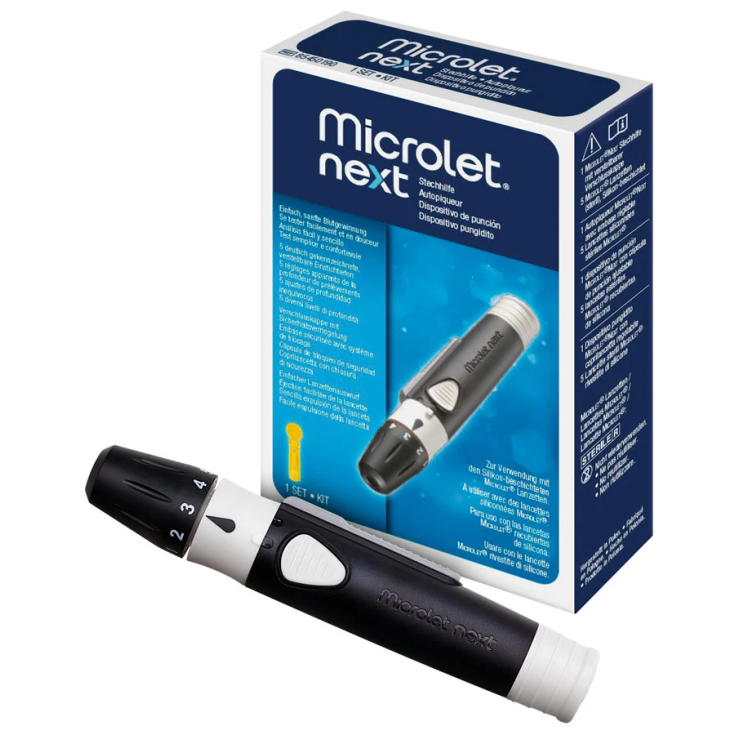 Dispositivo de punción para el cuidado de la diabetes Microlet Next Ascensia
