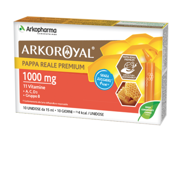 Arkoroyal® Premium Jalea Real 1000 MG Arkopharma 10 Unidose