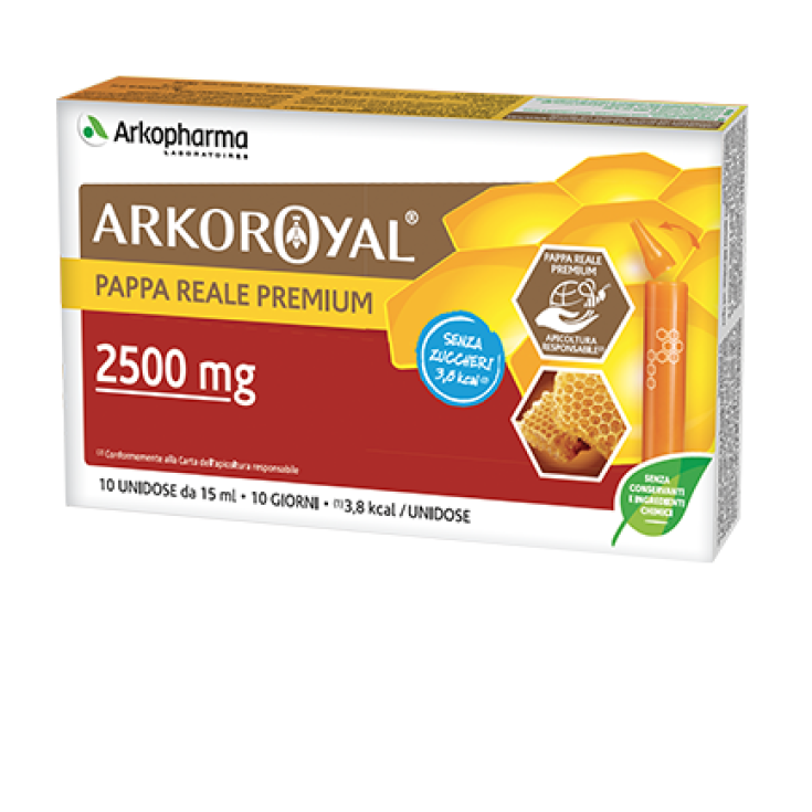 Arkoroyal® Jalea Real Premium 2500 MG Arkopharma 10 Unidose