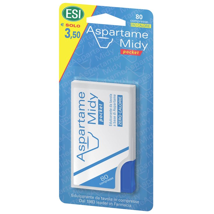 Aspartamo Midy Pocket Esi 80 Comprimidos